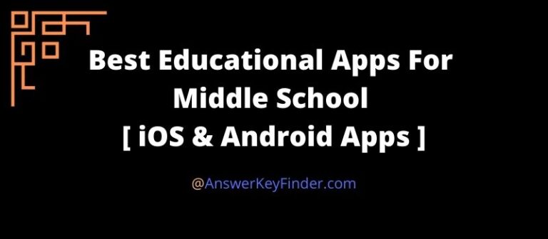 Best Educational Apps For Middle School [ iOS & Android Apps ]