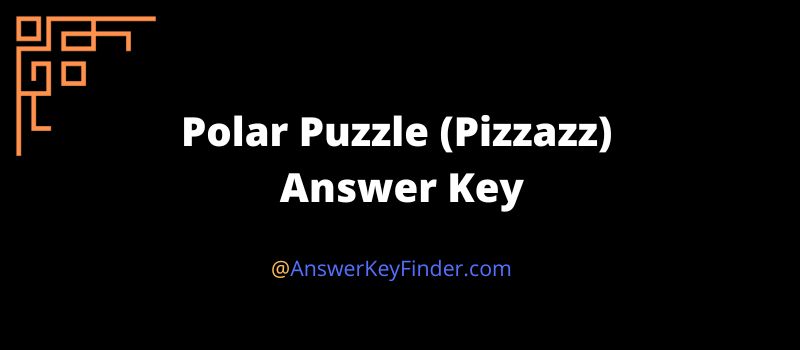 Polar Puzzle answer key